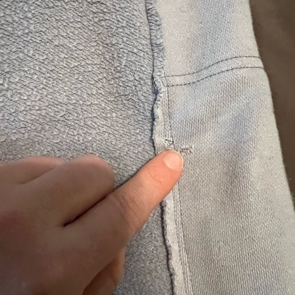 Free People Jordan Oversized Blue Jacket - Picture 9 of 12